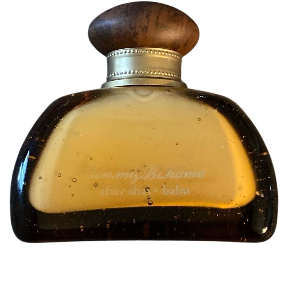 VINTAGE Tommy Bahama Original After Shave Balm 1.7 oz/50ml Amber Brown Bottle